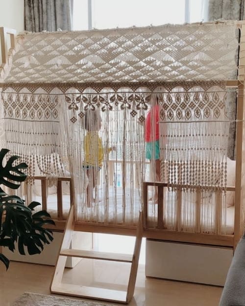 macrame bassinet