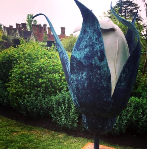Bud for Borde Hill | Sculptures by Rob Leighton Sculptor | Borde Hill Lane in Haywards Heath