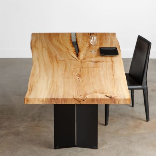 Elm Dining Table No. 330 | Tables by Elko Hardwoods