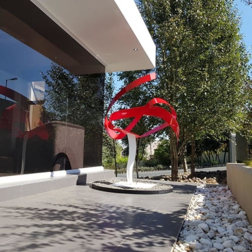 Heart and The World | Sculptures by Mark L Swart | Arte Architects & Construction in Centurion