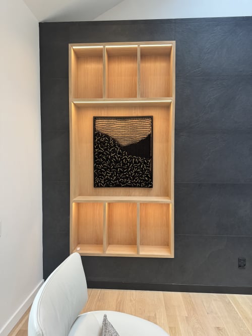 Gilded Peaks | Tapestry in Wall Hangings by Ana Salazar Atelier