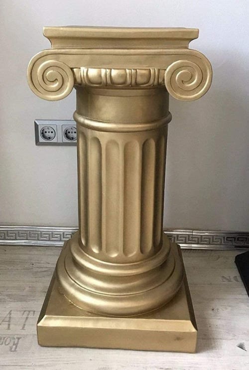 Column Ionic Antique all Hand made in Europe and painted art | Furniture by ultimate European