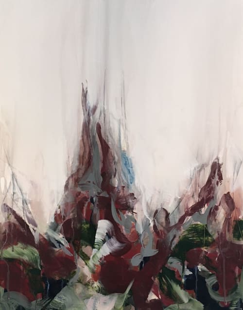 klein Hawks 09 | Oil And Acrylic Painting in Paintings by Lisa Ochowycz