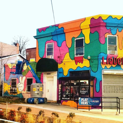 Peace, Love and Color | Street Murals by Jon Leonardo