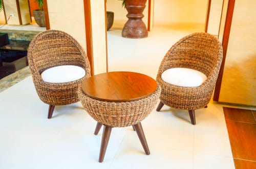 Scoop Chairs and Tango Side Table | Chairs by MURILLO Cebu | Kandaya Resort in Daanbantayan