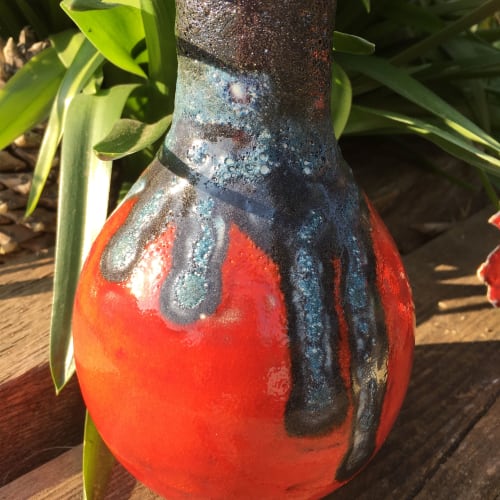 Bulb shaped vase | Vases & Vessels by Park Ceramics and Gifts by Amanda Westbury