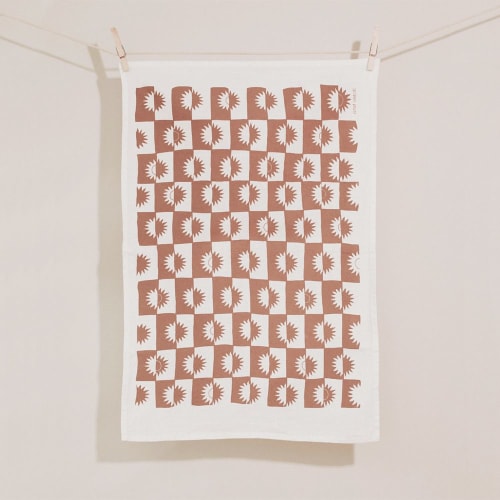 Sunrise Tea Towel | Linens & Bedding by Elana Gabrielle