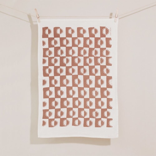 Sunrise Tea Towel | Linens & Bedding by Elana Gabrielle