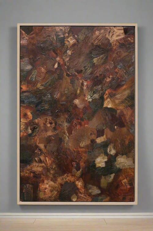 zian ✦ SOLD | Oil And Acrylic Painting in Paintings by VISCERAL HOME STUDIO