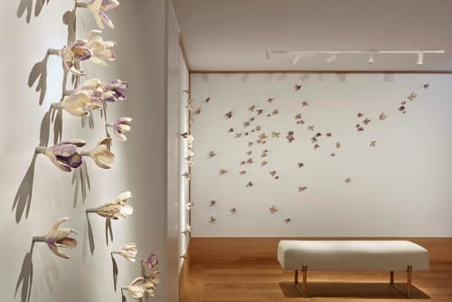 Unique Flower Installation @Boutique Hotel ALEX - Lake Zurich curated by VELVENOIR | Wall Hangings by VELVENOIR | Zürich in Zürich