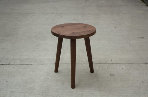 Bare Simple Side Table By Laylo Studio, Bare Wood Side Table