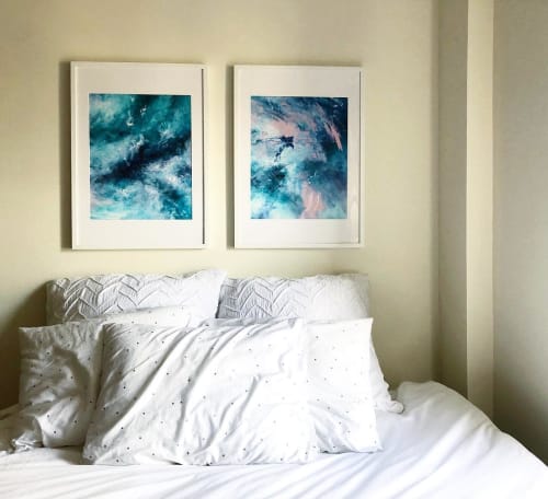Diptych | Paintings by Kate Fisher