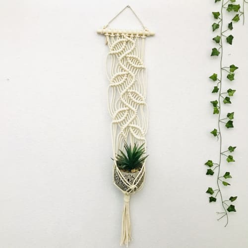 Macrame Wall Plant Hanger- The Vines | Wall Hangings by YASHI DESIGNS