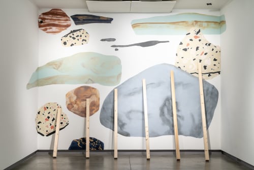 Spruce & Stones | Murals by Tessa G. O'Brien | Institute of Contemporary Art in Portland
