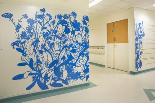 Keepsake | Murals by Jo Chapman | University Hospital Coventry & Warwickshire in Coventry