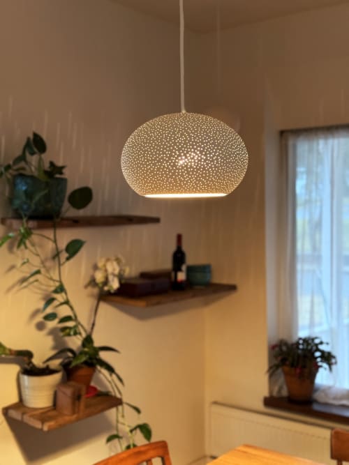 LARGE CLAYLIGHT PENDANT : 12" Pendant Lamp