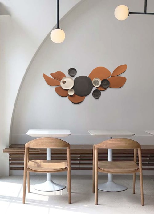 Boya Val Wall Art 5 | Wall Sculpture in Wall Hangings by Boya Porcelain