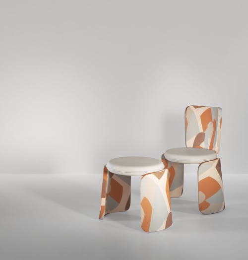 Henge Pouf | Pillows by SECOLO