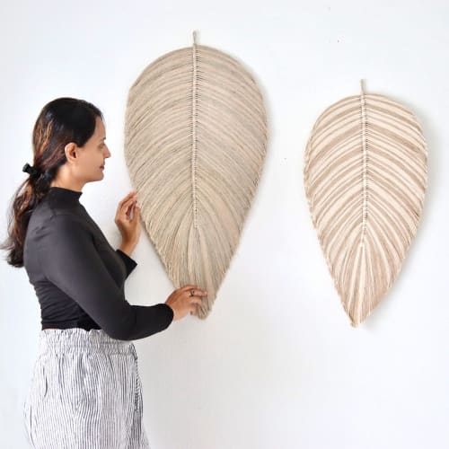 Set of Leaves | Wall Hangings by YASHI DESIGNS