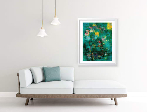 "Waterfall" Limited Edition Print | Paintings by Shan Richards