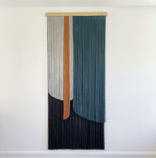 “Color Block” No. 6 | Macrame Wall Hanging by Vita Boheme Studio
