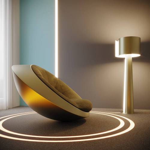 UFO Rocking Chair | Chairs by Mavimatt