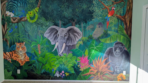 Jungle | Murals by Tanya Zhou