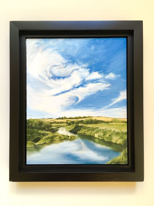 Winding River painting | Paintings by Coleman Senecal Art