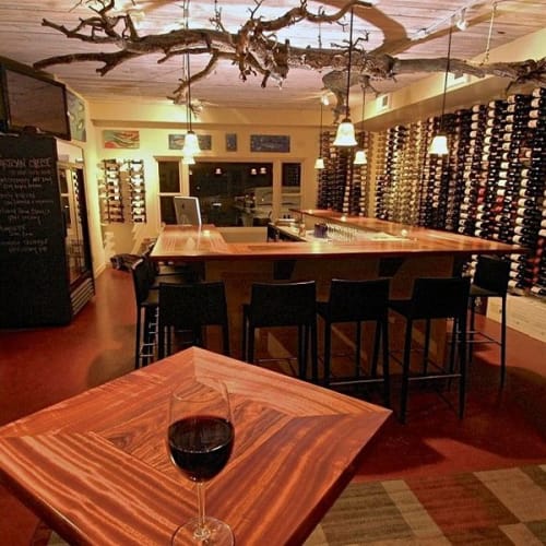 Uncorked | Countertop in Furniture by Roundwood Furniture. | Uncorked Tahoe City in Tahoe City