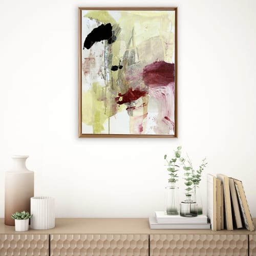 "Romance Novel" 2022 Original Painting | Mixed Media by Jessalin Beutler