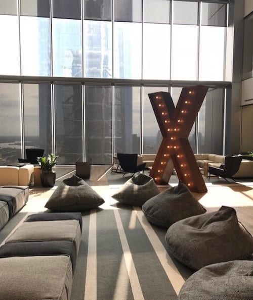 Freestanding Sculpture | Sculptures by Amuneal | Comcast Technology Center in Philadelphia