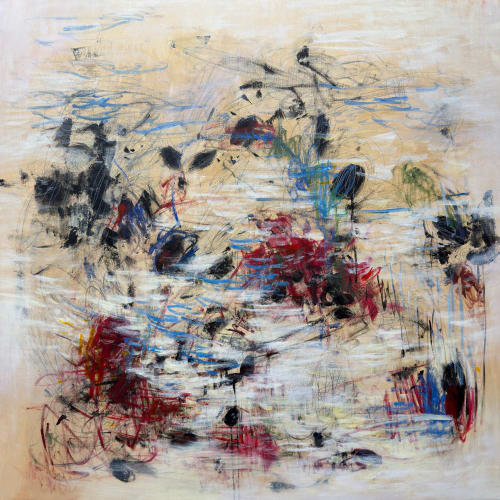 Soft Storm | Oil And Acrylic Painting in Paintings by Anastasiia Krykun