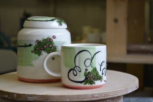 Forest Edition 10oz | Cups by Natasha Swan Ceramics | Private Residence in Whitehead