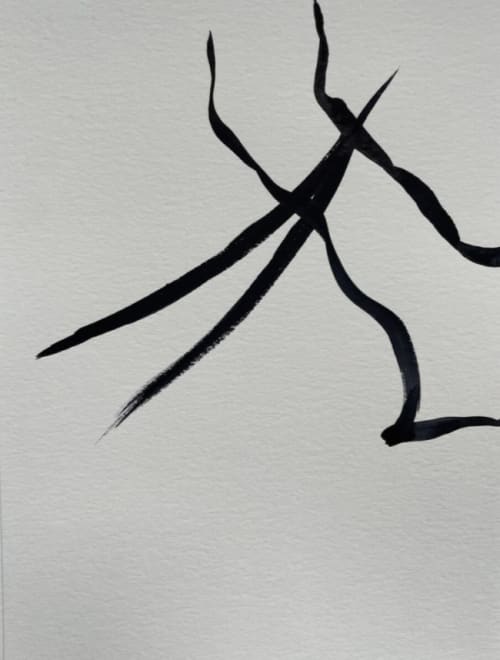 La nada II | Paintings by María Utzella