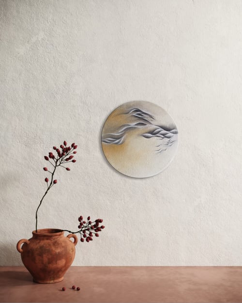 Fields of connection | Mixed Media in Paintings by Francesca Borgo