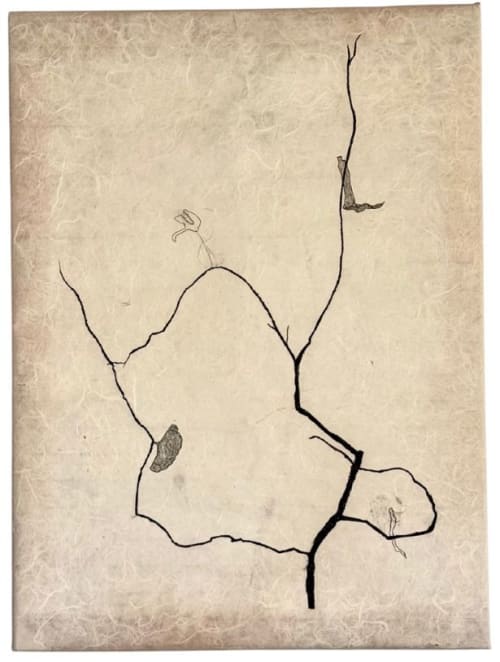 They hang, and they are heavy | Drawing in Paintings by María Utzella