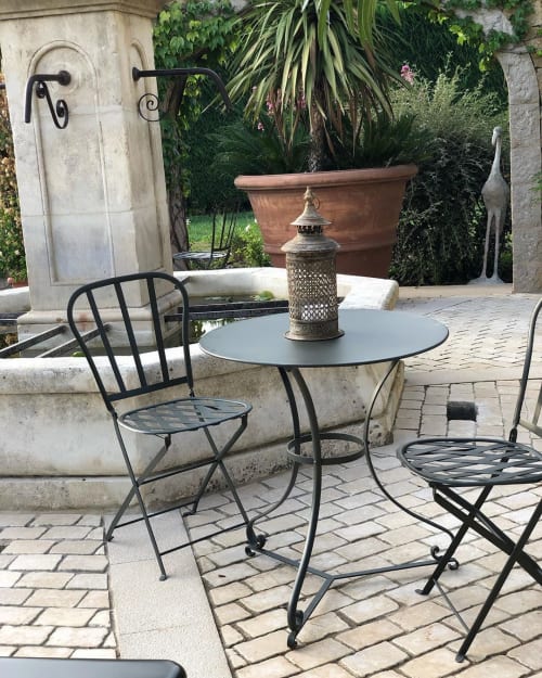Metal Outdoor Furnitur | Chairs by Chelsea Textiles