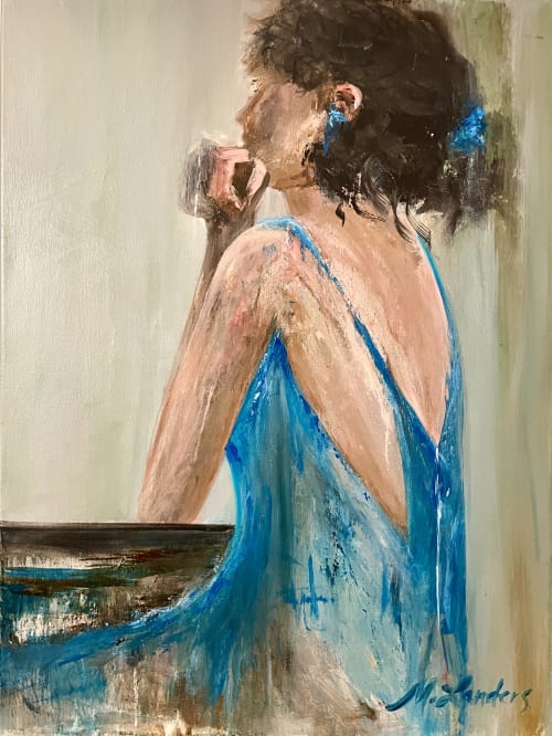 Speak-easy | Mixed Media by Marilyn Landers