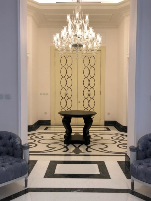 Bespoke London Residence | Chandeliers by Mazzega1946
