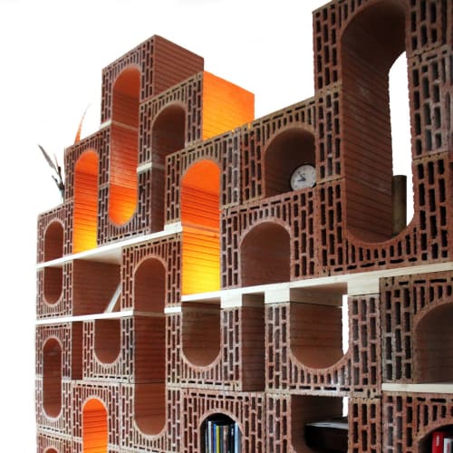 Roma | Shelving in Storage by Dorian Étienne • Design Studio