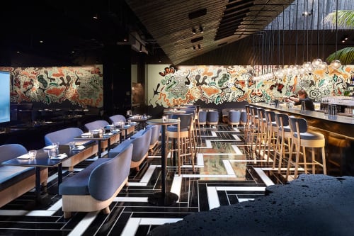Chotto Matte Miami, Restaurants, Interior Design