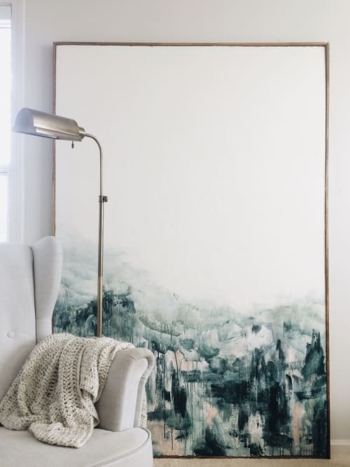 Berth | Paintings by Emily Tingey | Private Residence, Ann Arbor MI in Ann Arbor