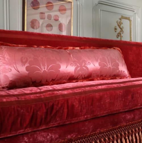 Banquette Pillows | Pillows by Jonathan Rachman Design | SF Decorator Showcase 2019 in San Francisco