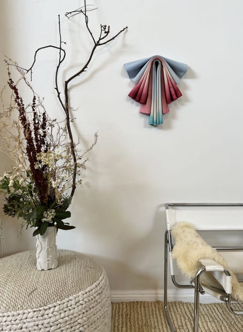 Pyrrole Rubine | Wall Sculpture in Wall Hangings by Susan Maddux
