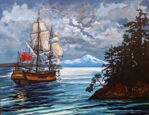 24x30 acrylic on canvas artwork | Oil And Acrylic Painting in Paintings by Peter N Van Giesen