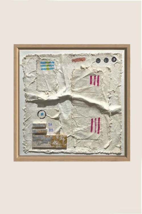 Totem T1212 E | Mixed Media in Paintings by Michael Denny Art, LLC