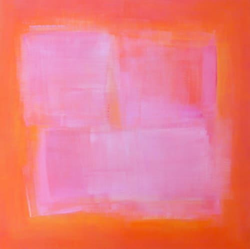 Zen Moment V | Oil And Acrylic Painting in Paintings by Kat Evans