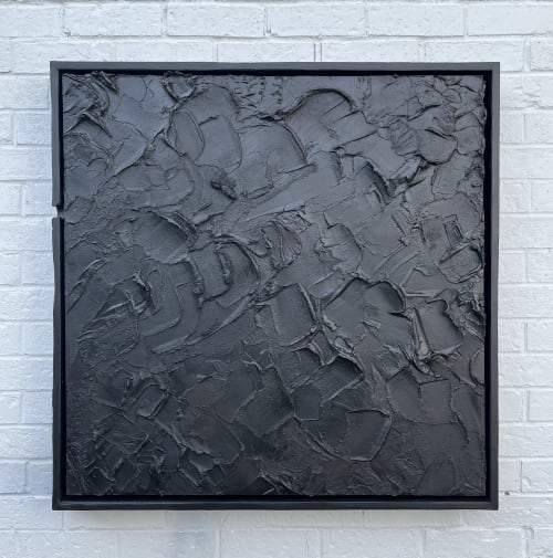 "absence of light" (sold) | Mixed Media in Paintings by VISCERAL HOME STUDIO