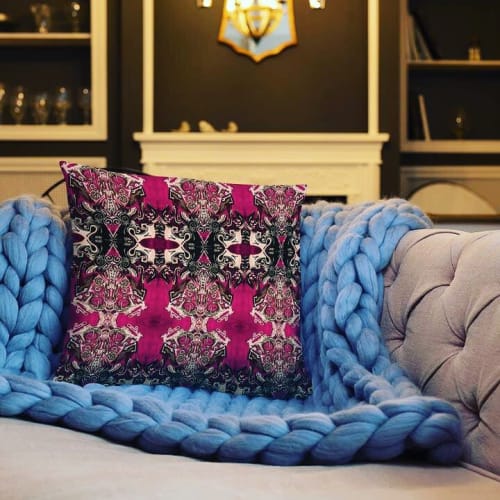 Fractal Motion | Pillows by AmaizInk Art & Design