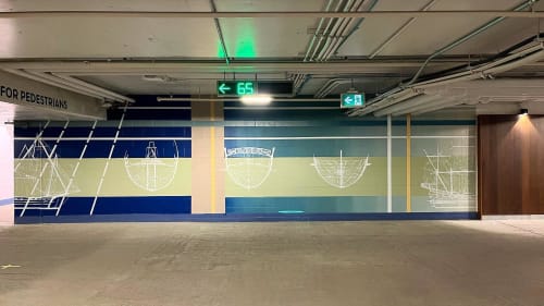 ‘The Tartan’ Mural | Murals by Christian Toth Art | Muir, Autograph Collection in Halifax